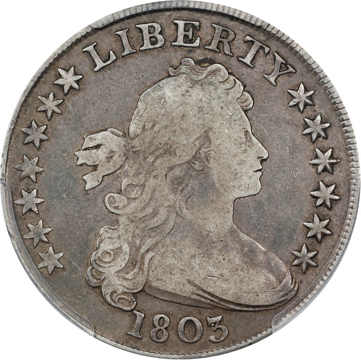 1803 $1  Large 3 AG2 CAC thumbnail 14