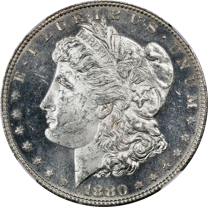 1880-S $1  MS PL AU53 PL thumbnail 7