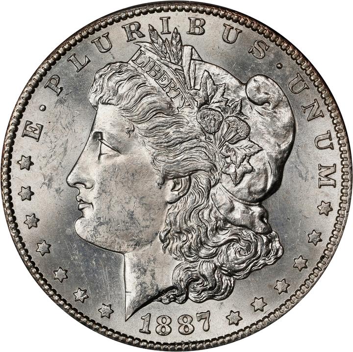 Image for 1887-S $1 VG10 CAC