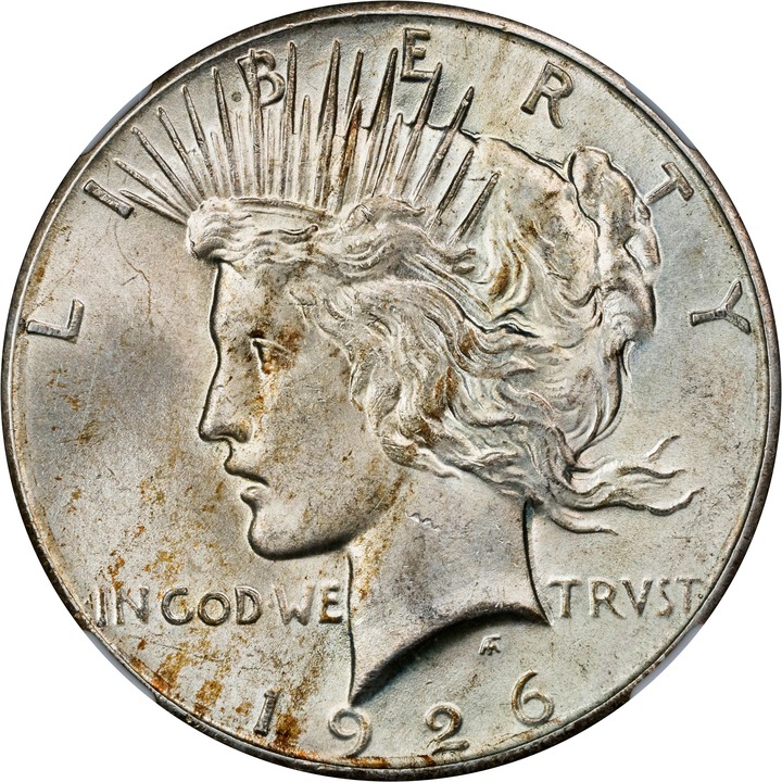 1926 $1 F15 CAC thumbnail 3