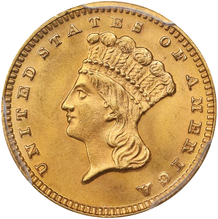 1889 G$1 MS60 CAC thumbnail 24