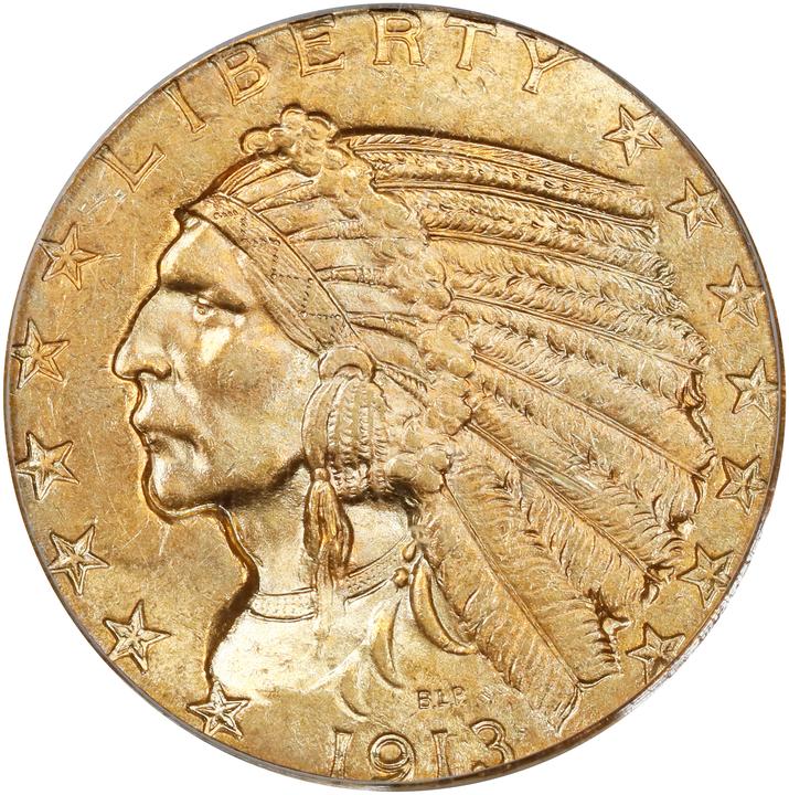 1913 $5 VF30 CAC thumbnail 25