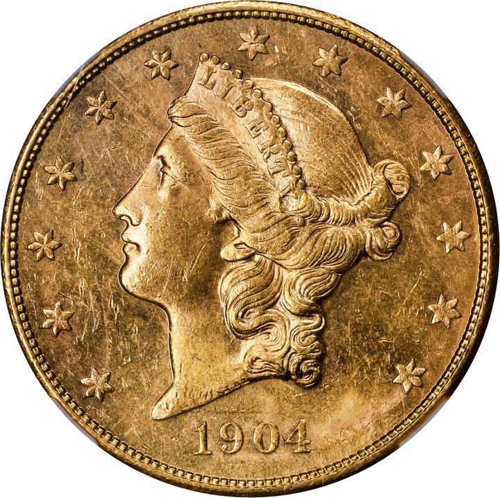1904-S $20  MS thumbnail 8