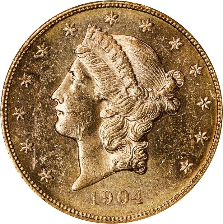 1904-S $20  MS thumbnail 9
