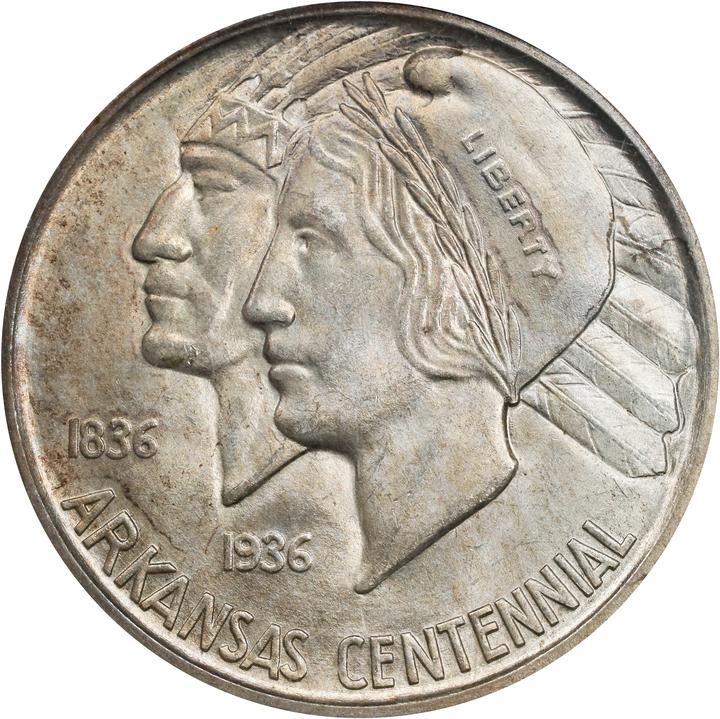 1935-D 50c Arkansas XF40 thumbnail 18