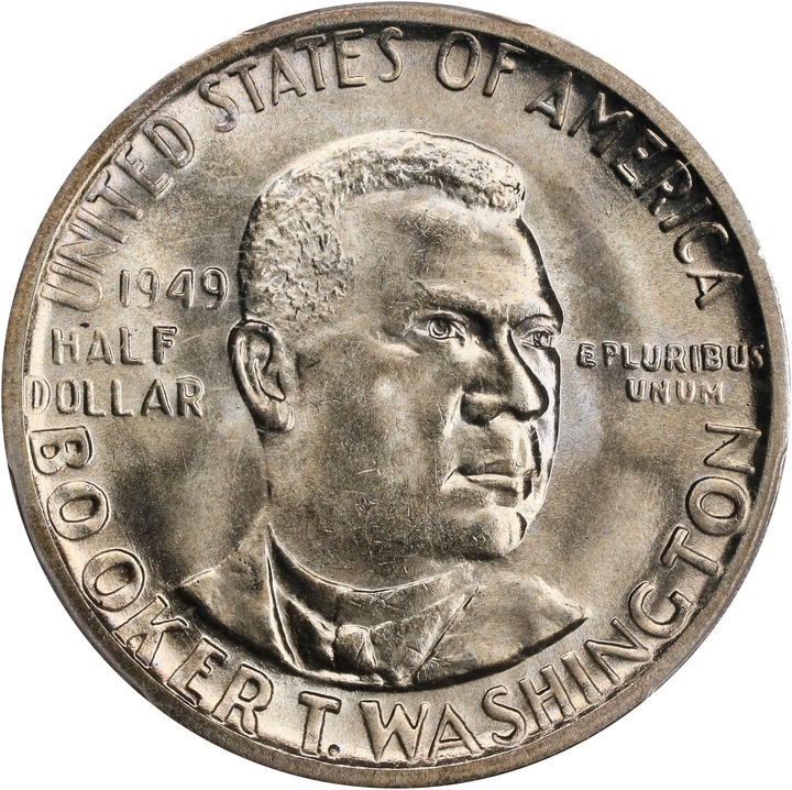 1949-S 50c Booker T. Washington MS66 thumbnail 7