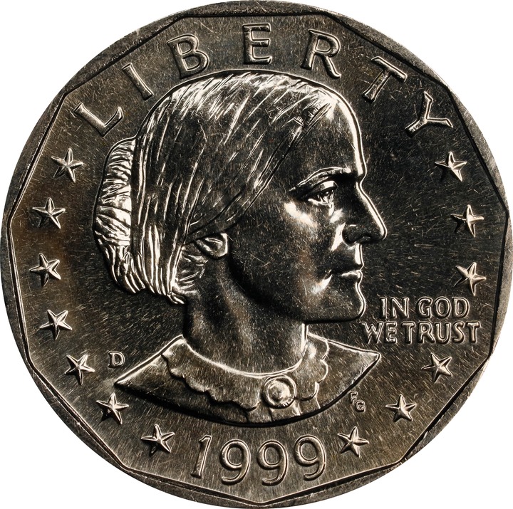 Susan B. Anthony 1979 1999 One Dollar MS Values | Greysheet