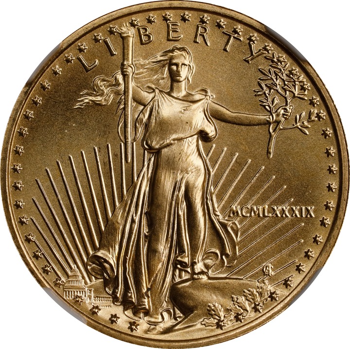 1989 $10  Gold Eagle MS65 CAC thumbnail 23