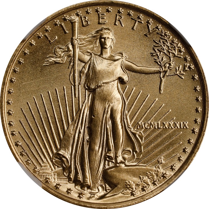 1989 $10  Gold Eagle MS65 CAC thumbnail 24