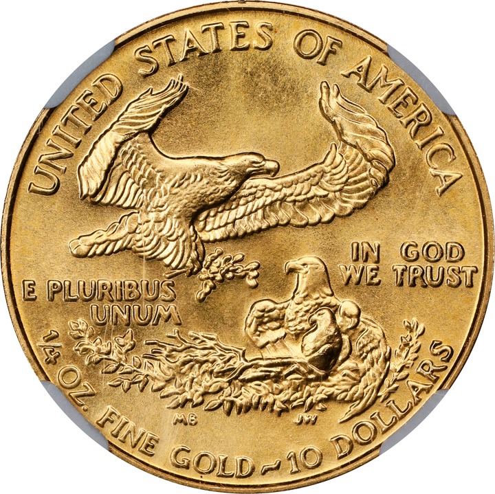 1990 $10  Gold Eagle OGP thumbnail 21