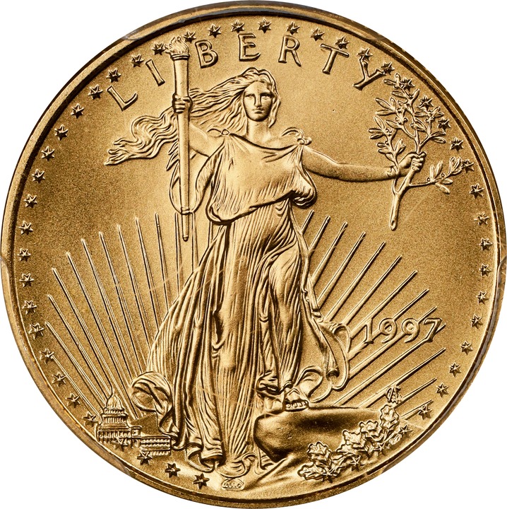 1997 $10  Gold Eagle MS70 CAC thumbnail 3