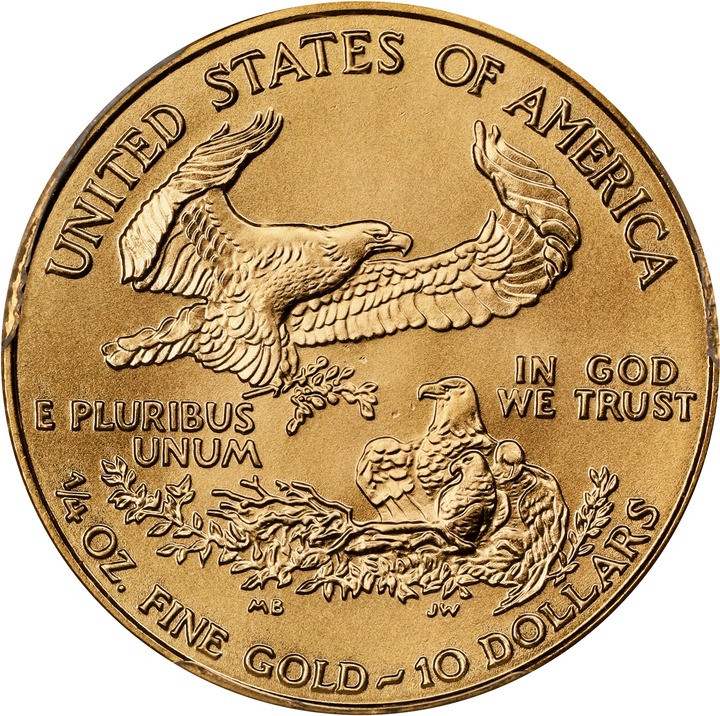 1997 $10  Gold Eagle MS70 CAC thumbnail 4