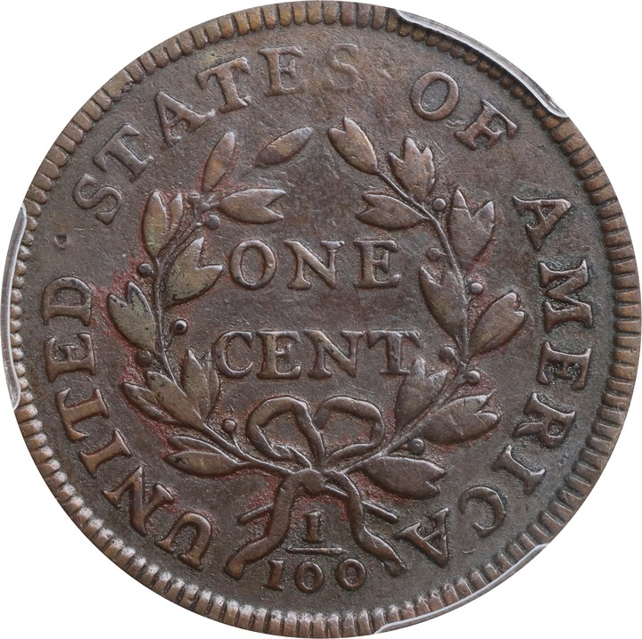 1797 1c Reverse of 1797, Stems, S-123  MS BN thumbnail 8