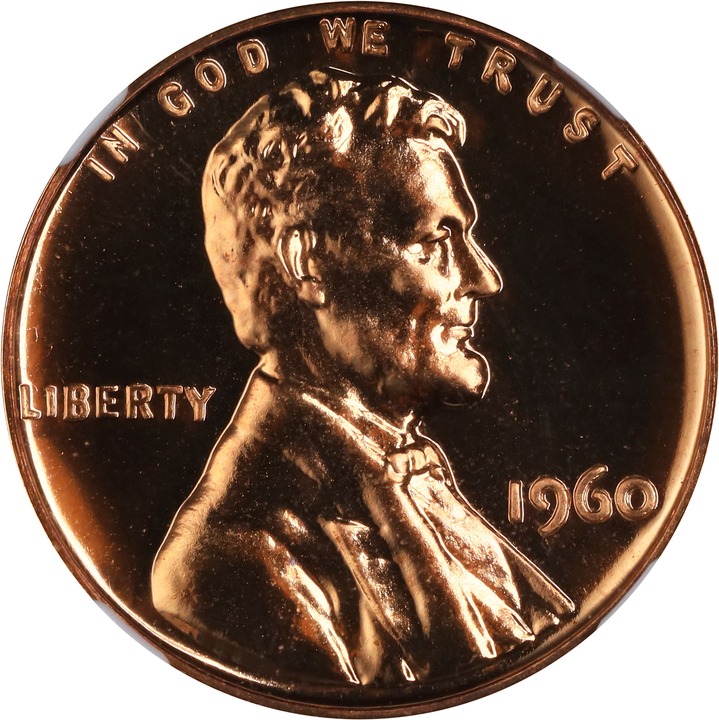 1960 1c Tripled Die Obverse, FS-103 PR RD thumbnail 7