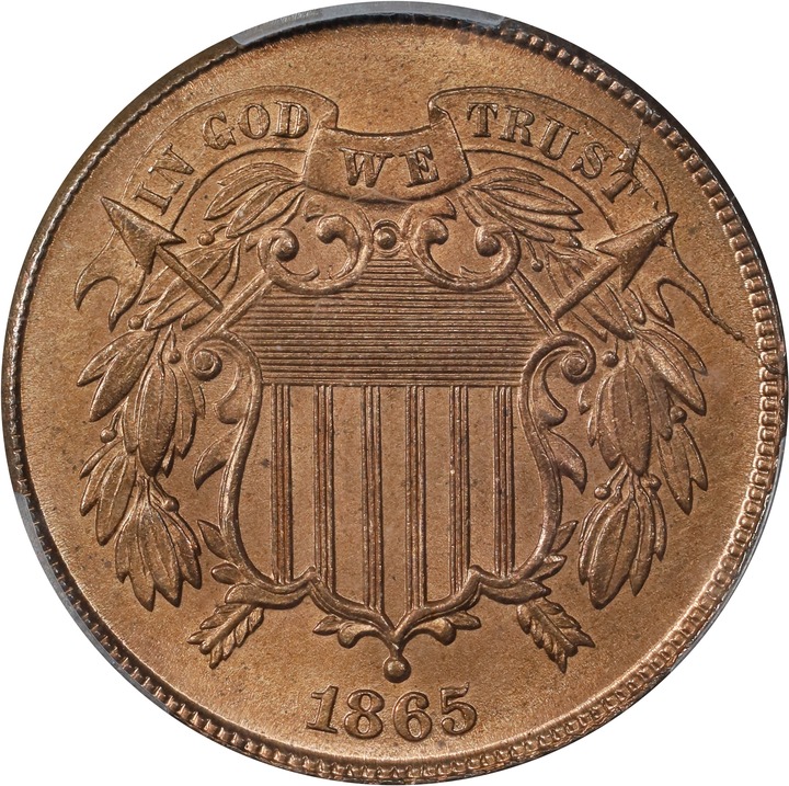 1865 2c Fancy 5 MS RD MS61 RD thumbnail 3