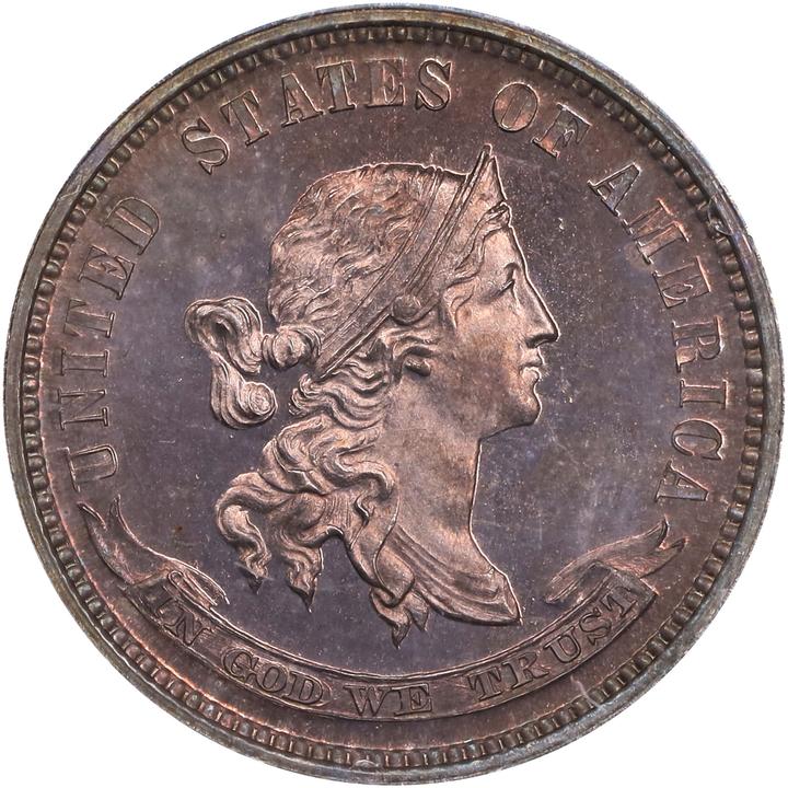 1869 P10c Silver, J-703 PR thumbnail 2