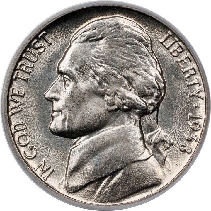 Image for 1938 5c MS FS MS66 FS