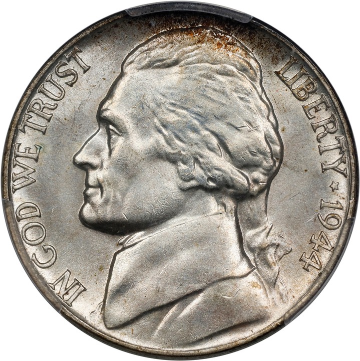 1944-P 5c Silver MS FS MS66 FS thumbnail 9