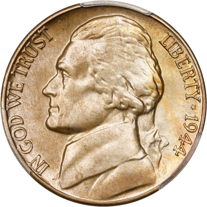 1944-D 5c Silver MS FS thumbnail 13