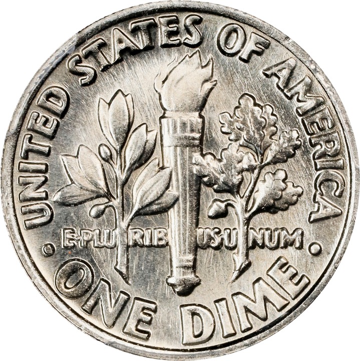 1982 No P 10c Strong Rims MS FB MS66 FB thumbnail 14
