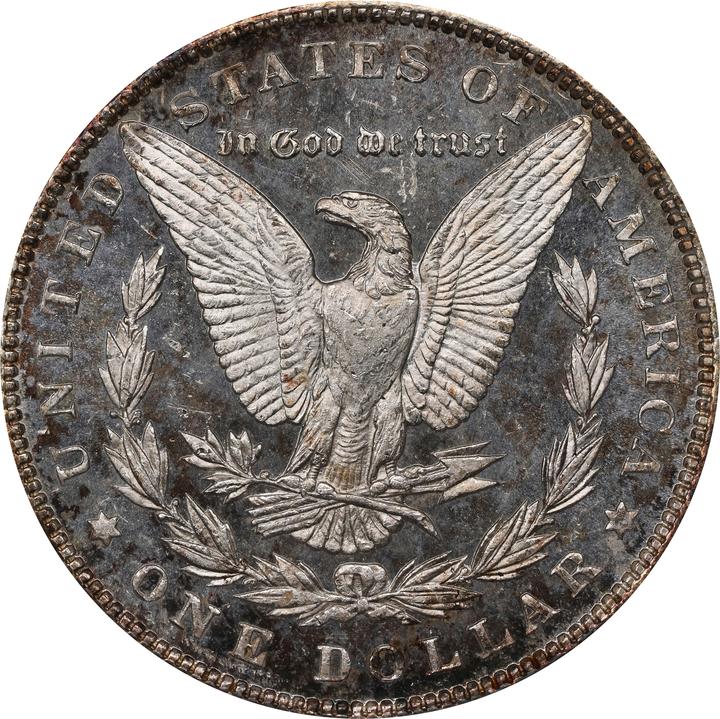 1890 $1  MS DMPL MS62 DMPL thumbnail 2
