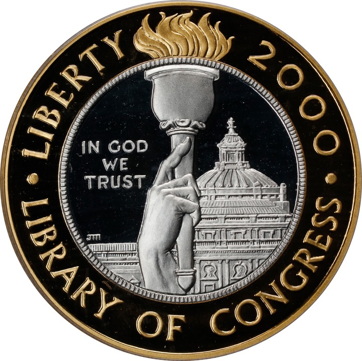 2000-W G/P$10 Library of Congress Bicentennial PR DCAM thumbnail 14