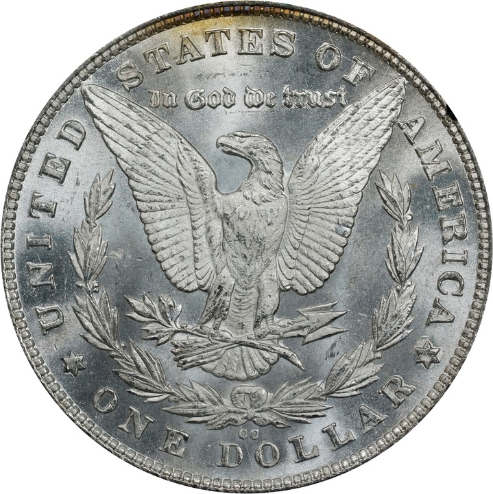 1880-CC $1  GSA Hoard, Hard package MS65 CAC thumbnail 6