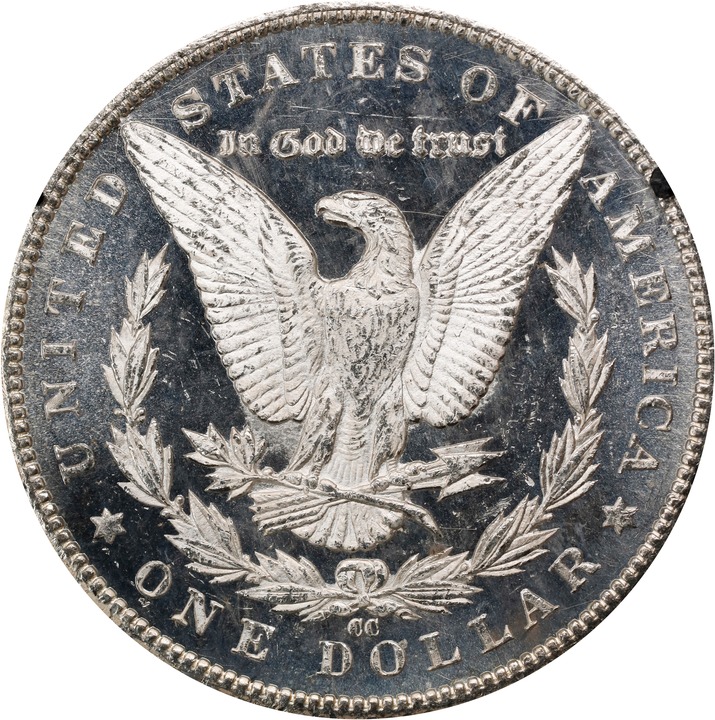 1885-CC $1  GSA Hoard, Hard package MS PL MS62 PL CAC thumbnail 6