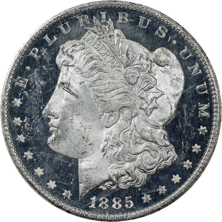 1885-CC $1  GSA Hoard, Hard package MS DMPL MS66 DMPL thumbnail 12