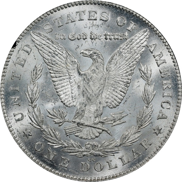 1880/79-CC $1  Reverse of 1878, GSA Hoard, Hard package, VAM-4 MS64 CAC thumbnail 4