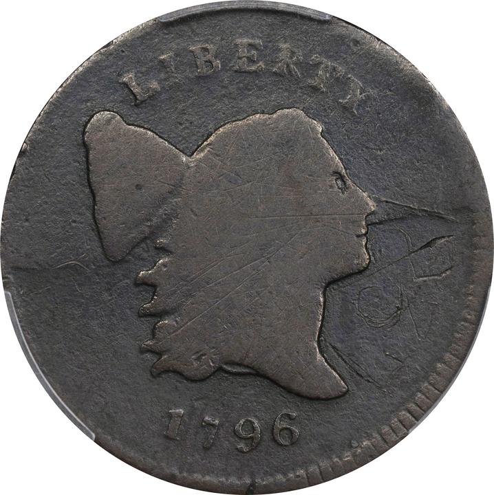 1796 1/2c No Pole MS BN thumbnail 2
