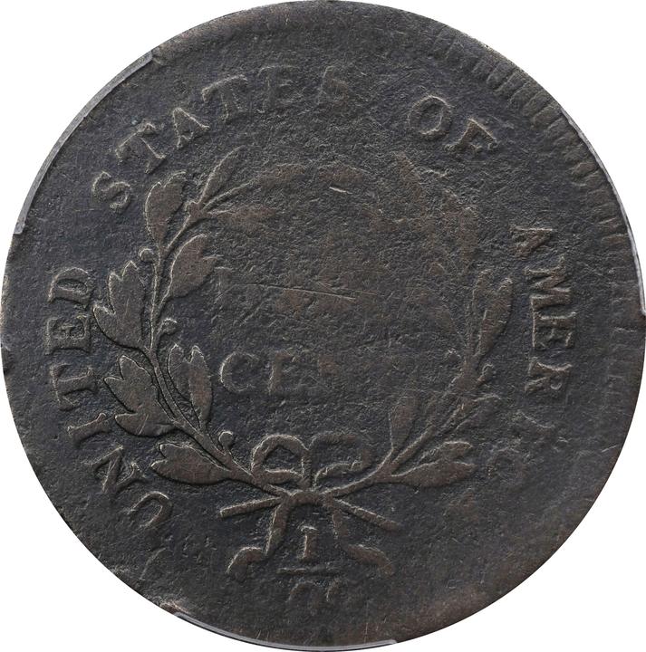 1796 1/2c No Pole MS BN thumbnail 6