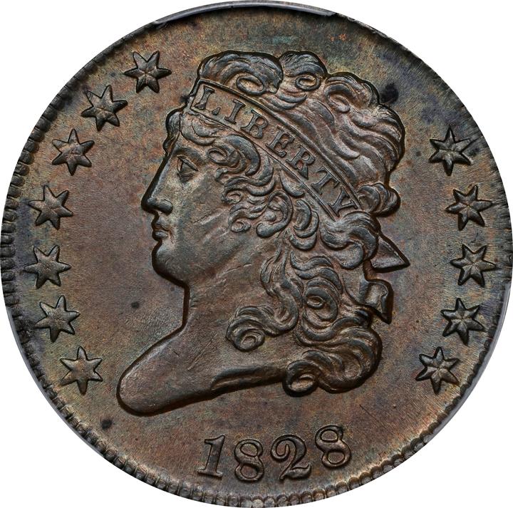 1828 1/2c 12 Stars MS BN thumbnail 7