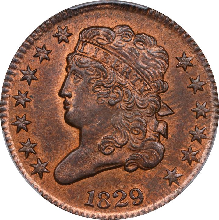 1829 1/2c MS RB thumbnail 3