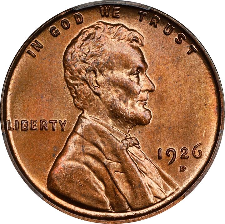 1926-D 1c MS RD MS65 RD thumbnail 3