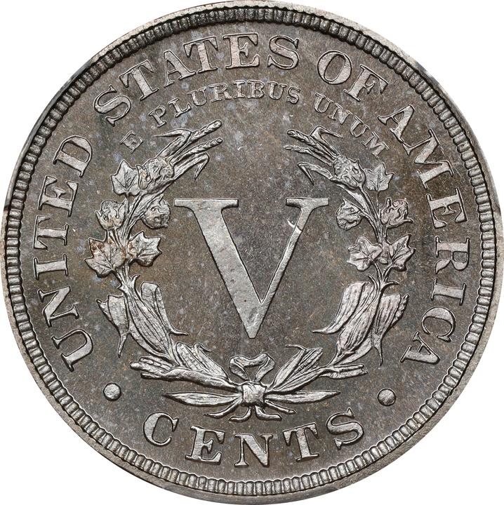 1885 5c PR65 CAC thumbnail 4