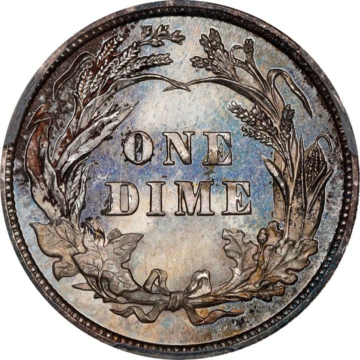1897 10c AU58 CAC thumbnail 24