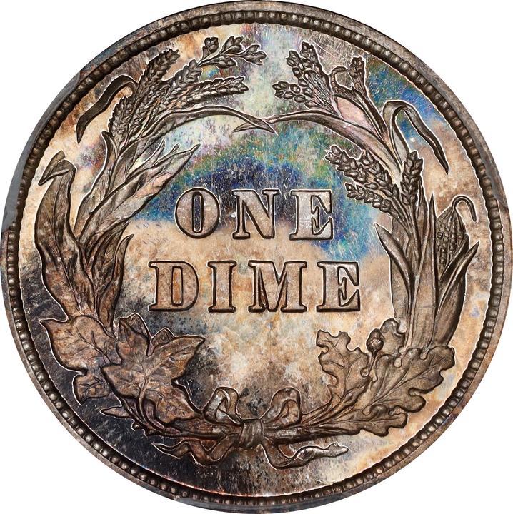 1899 10c PR66 thumbnail 4