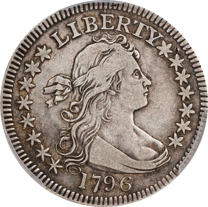 Image for Draped Bust Quarter 25c Small Eagle, 1796 [Type] VF20