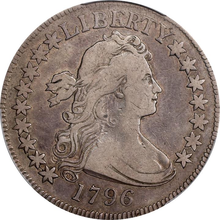 Image for Draped Bust Half Dollar 50c Small Eagle, 1796-1797 [Type] F15