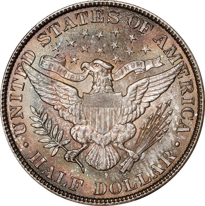 1905 50c MS61 thumbnail 24