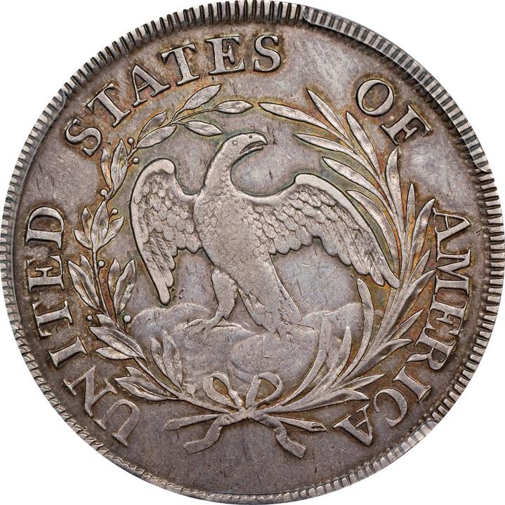 1797 $1  9x7 Stars, Large Letters MS64 thumbnail 8
