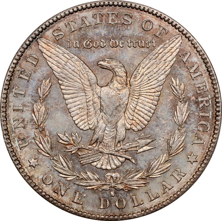1890-S $1  MS PL MS65 PL CAC thumbnail 2