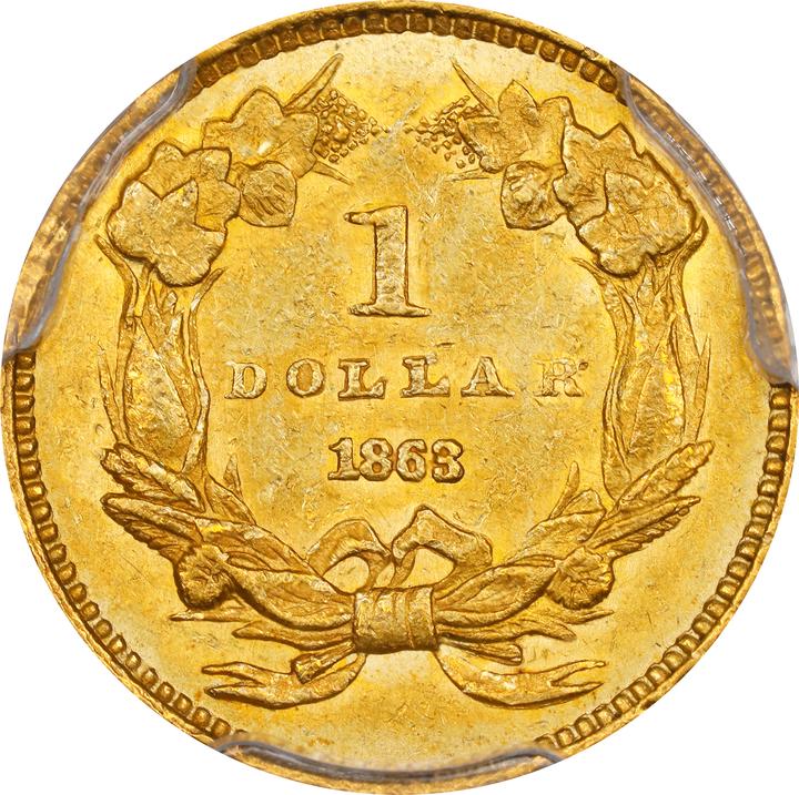 1863 G$1 MS thumbnail 12