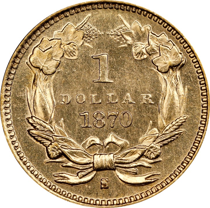 1870-S G$1 MS thumbnail 18