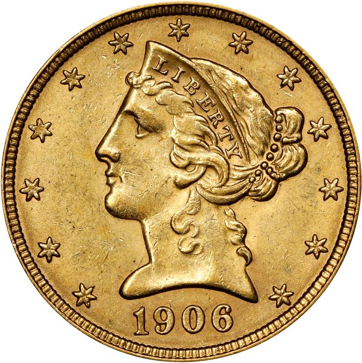 1906-D $5  MS thumbnail 9
