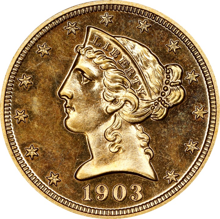 1903 $5  PR thumbnail 3