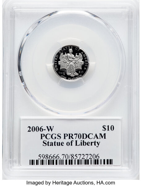 2006-W $10  Platinum Eagle PR DCAM thumbnail 3