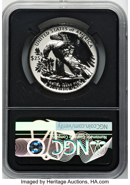 2022-W $25  Palladium Eagle, Reverse Proof PR67 thumbnail 24