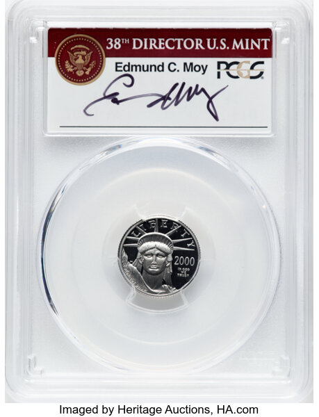 2000-W $10  Platinum Eagle PR DCAM thumbnail 17
